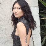 Portrait of stylish woman